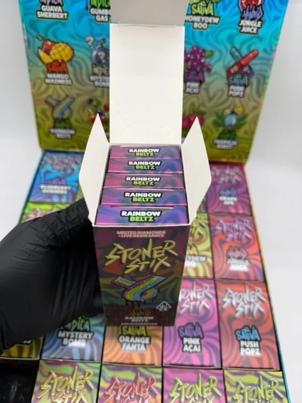 Authentic stoner stix 2g disposable packaging and verification